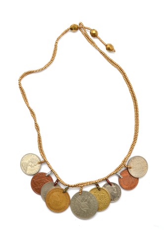 Coin Charm Necklace